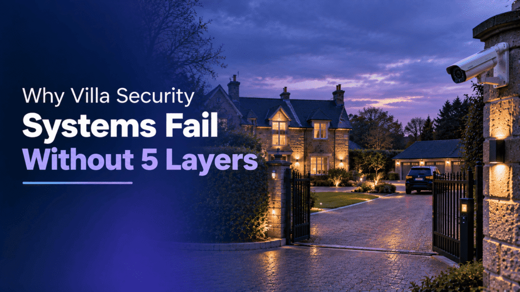 Villa Security Systems UK | 5 Layers You’re Missing 